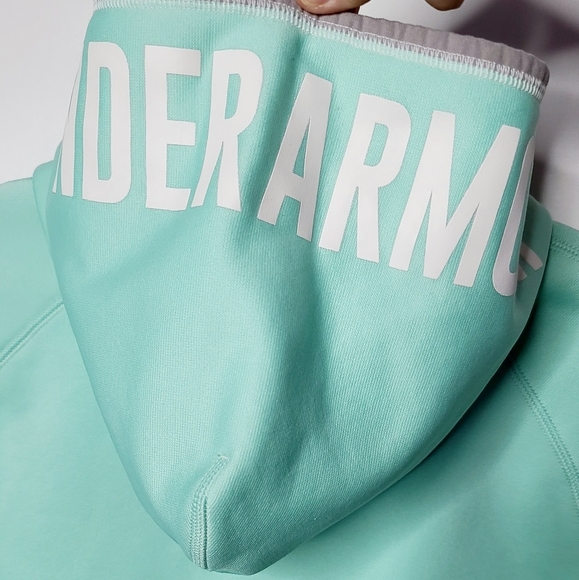 Under Armour youth kids hooded sweatshirt sz YLG - Picture 8 of 8